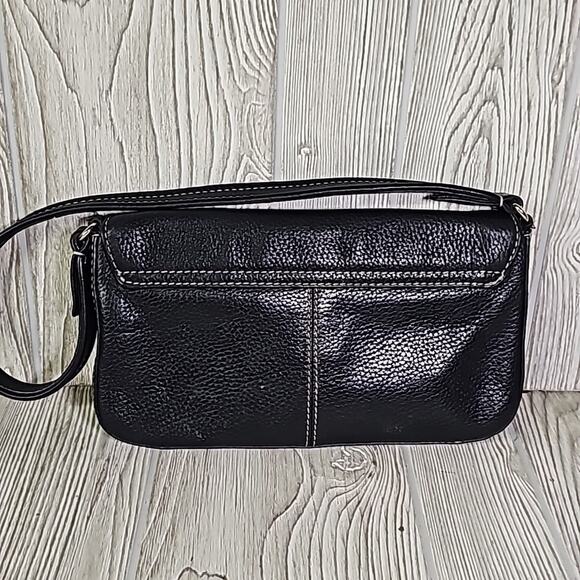 Kate Spade Black Pebble Leather Shoulder Bag - Picture 3 of 10
